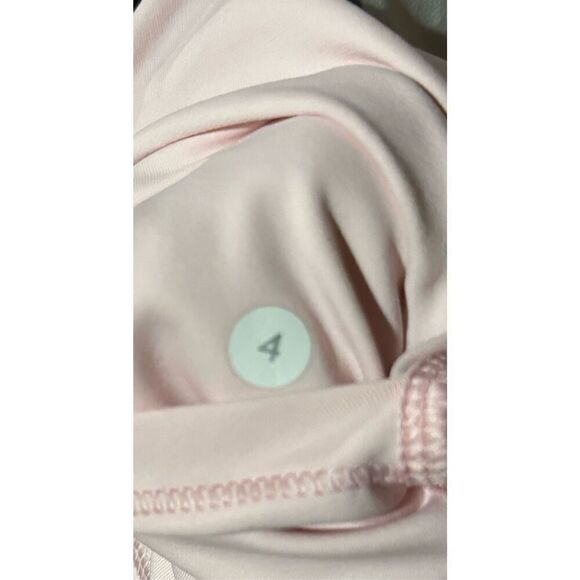 Lululemon Sweaty or Not Runsie Tennis Romper Skort Sz 4 Comfort Sunset Stripe Bl - Picture 12 of 12